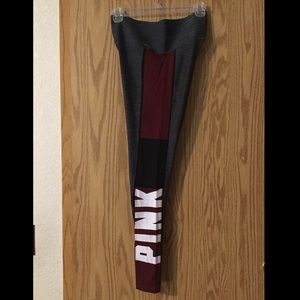 PINK High Waisted Bonded Ultimate Leggings